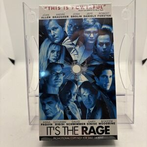 Its‎ the Rage VHS Movie Promotional Copy Allen Braugher Sinise Woodbine
